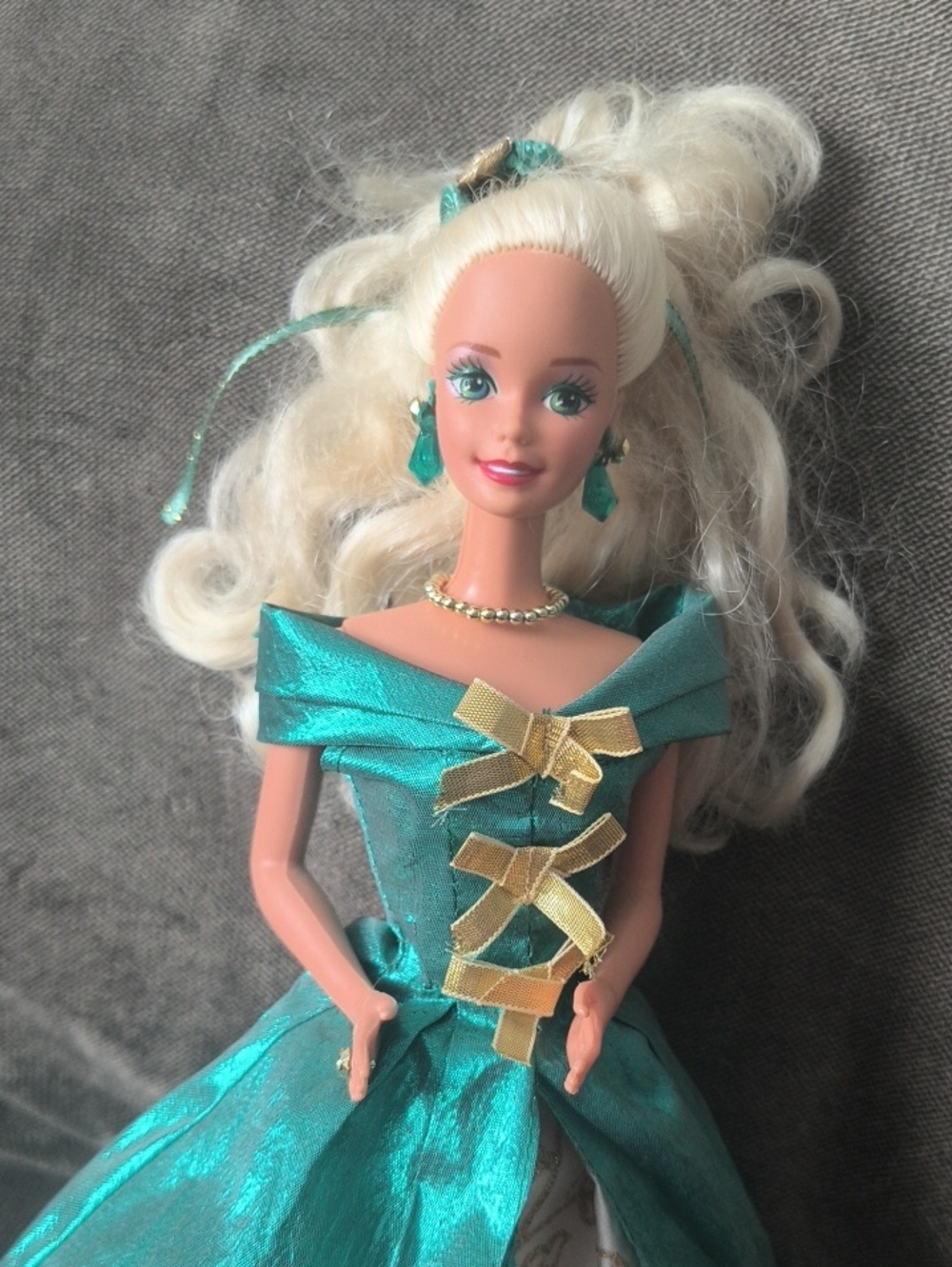 Barbie vintage not sure if she was a holiday Barbie but she's dressed like it